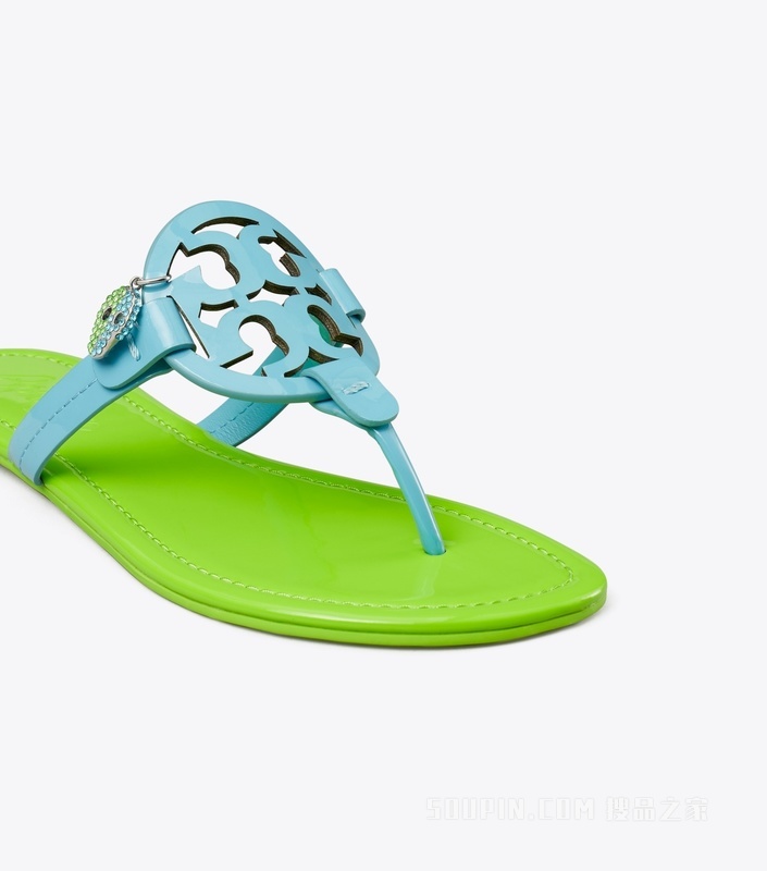 TORY BURCH x BonBon Miller 凉鞋 菠萝蓝莓色