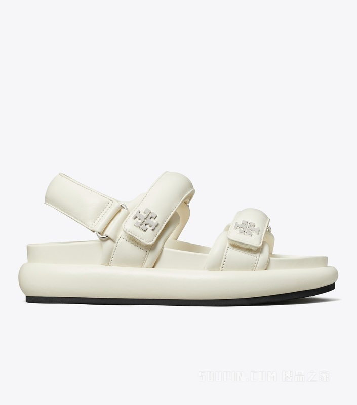 TORY BURCH x BonBon Kira 运动凉鞋 香草棉花糖色