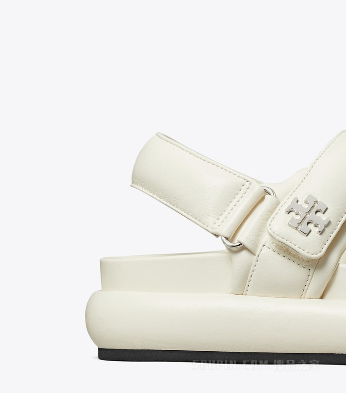 TORY BURCH x BonBon Kira 运动凉鞋 香草棉花糖色