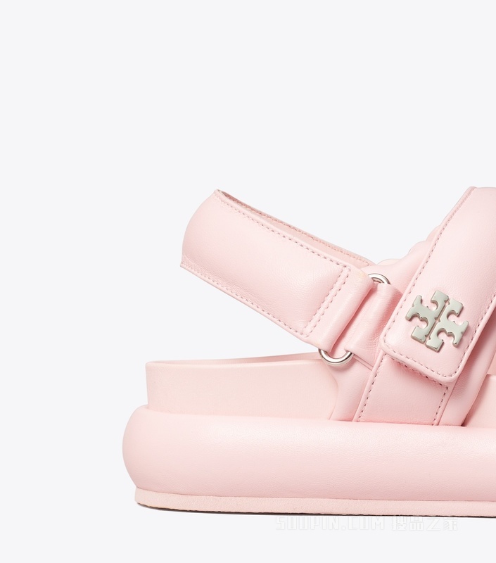 TORY BURCH x BonBon Kira 运动凉鞋 草莓棉花糖色