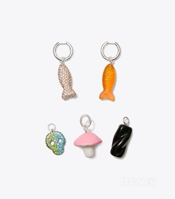 TORY BURCH x BonBon 糖果缀饰耳环 拼色