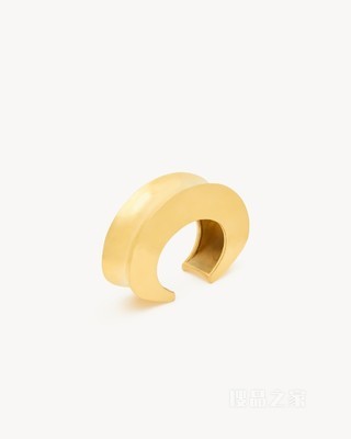金属凹槽手镯