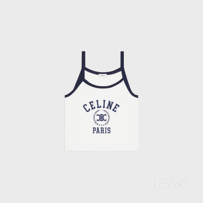 CELINE背心 黑色/白色-38AW