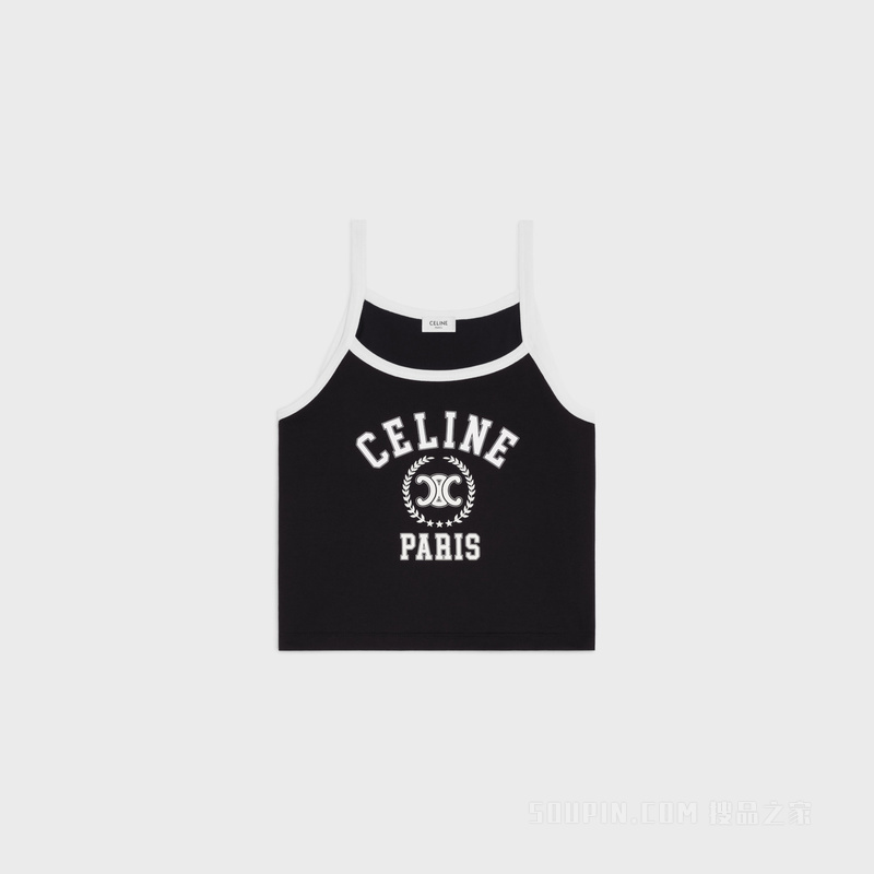 CELINE背心 黑色/白色-38AW