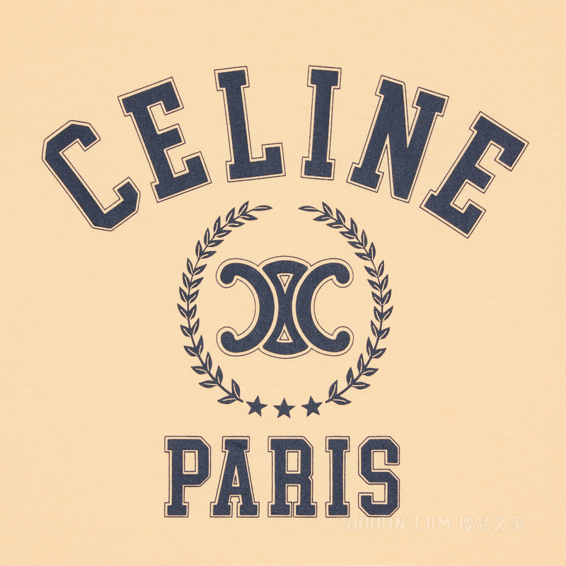 CELINE背心 复古混灰色/海军蓝/米白色-GBS3