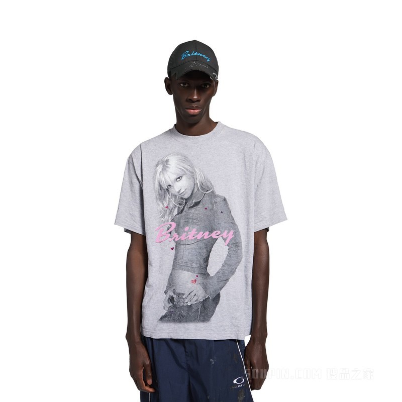 BALENCIAGA MUSIC | BRITNEY SPEARS SERIES中号版型T恤