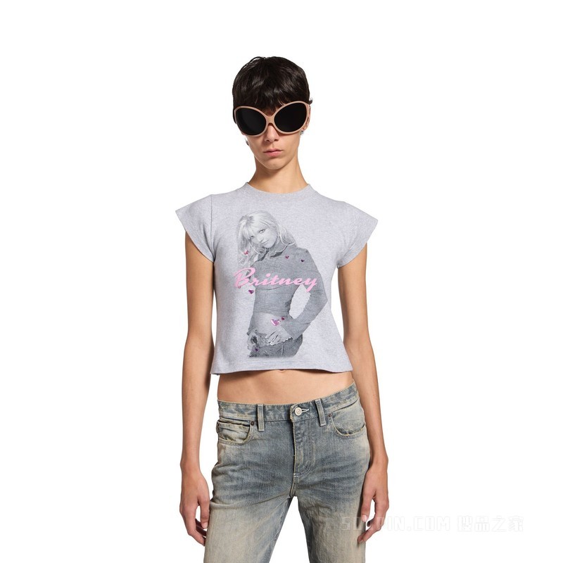 BALENCIAGA MUSIC | BRITNEY SPEARS SERIES SHRUNK T恤