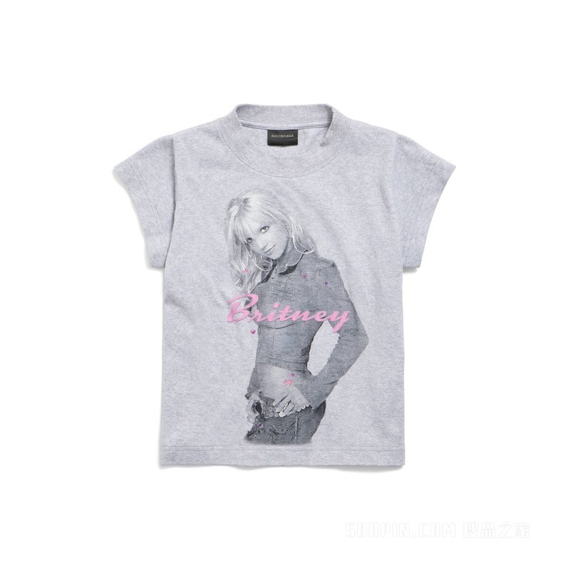 BALENCIAGA MUSIC | BRITNEY SPEARS SERIES SHRUNK T恤
