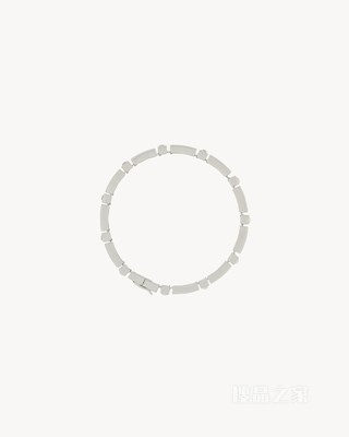 水晶条金属手链