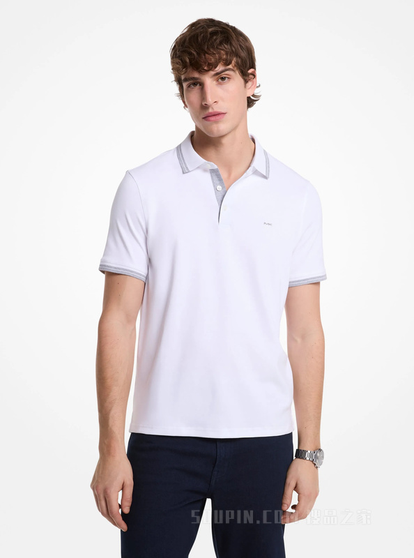 休闲翻领 Polo 衫
