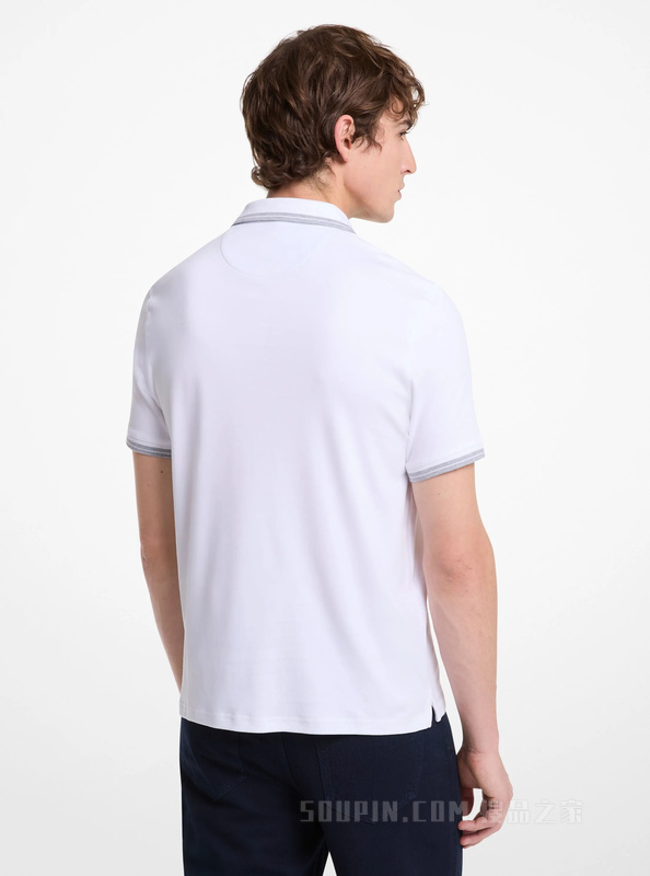 休闲翻领 Polo 衫