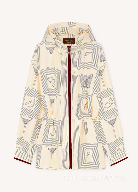 Rafael女士派克大衣 桑蚕丝