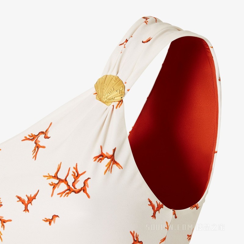 泳装 白色Lycra®泳衣