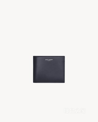 SAINT LAURENT PARIS光滑皮革横款钱包