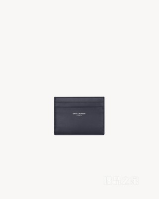 SAINT LAURENT PARIS光滑皮革卡包