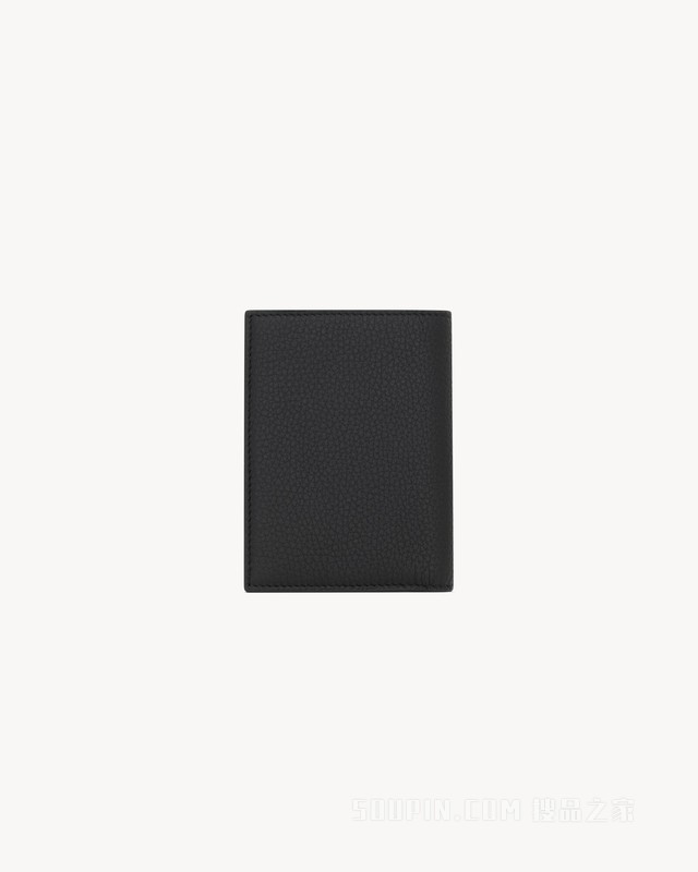 TINY LE CASSANDRE粒面皮革信用卡钱包