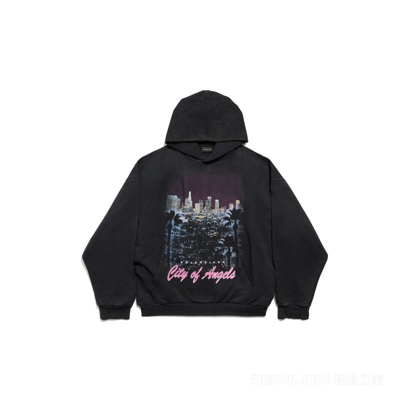 CITY OF ANGELS HOODIE中号版型连帽卫衣