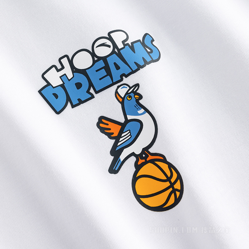 安踏篮球日记BallerDreams校园篮球男子短袖针织衫
