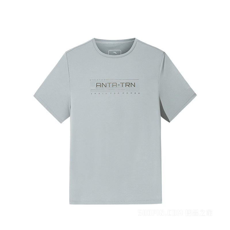 安踏冰丝TEE | 训练男子冰肤短袖针织衫