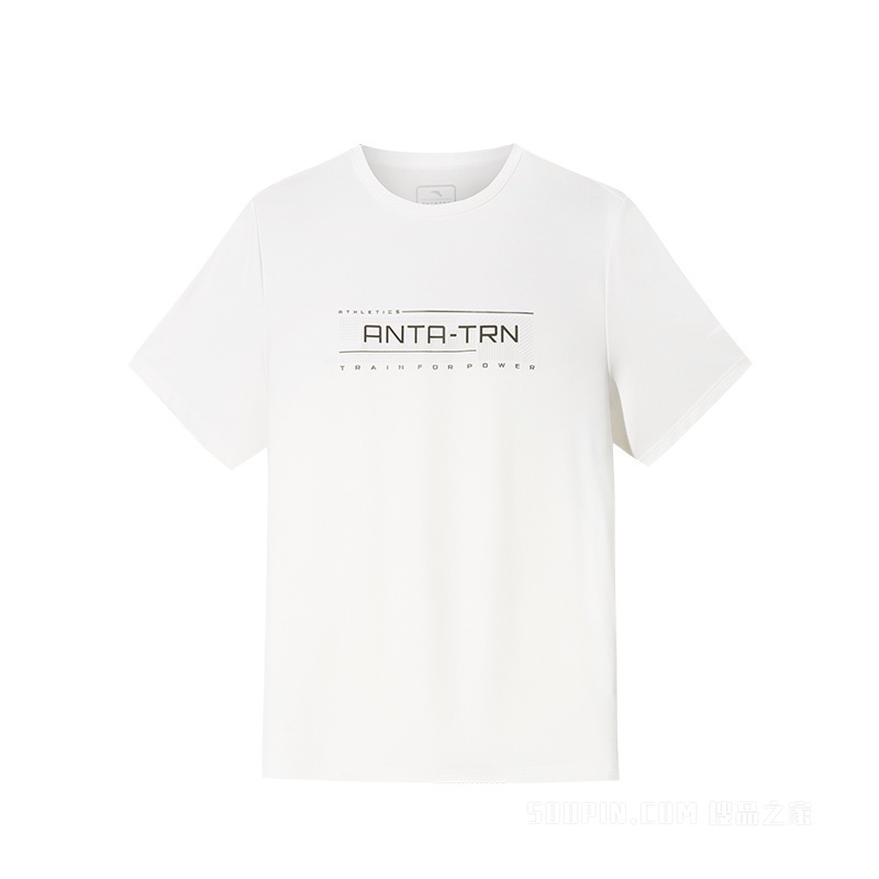 安踏冰丝TEE | 训练男子冰肤短袖针织衫