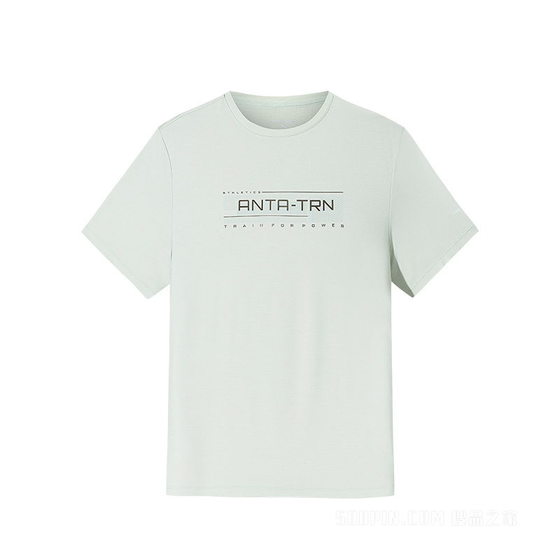 安踏冰丝TEE | 训练男子冰肤短袖针织衫