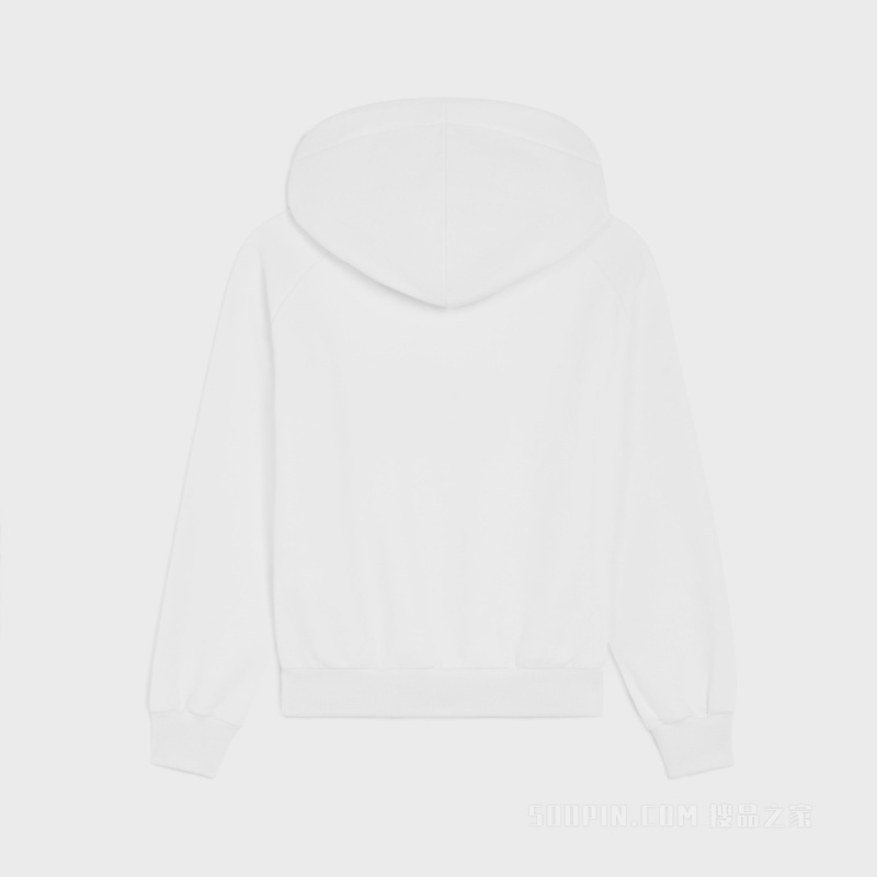 70年代风格连帽衫 米白色/多色-01MU