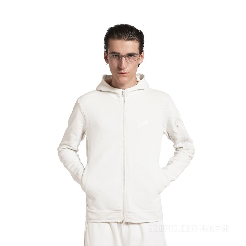 BALENCIAGA | PUMA TRACKSUIT连帽合身夹克