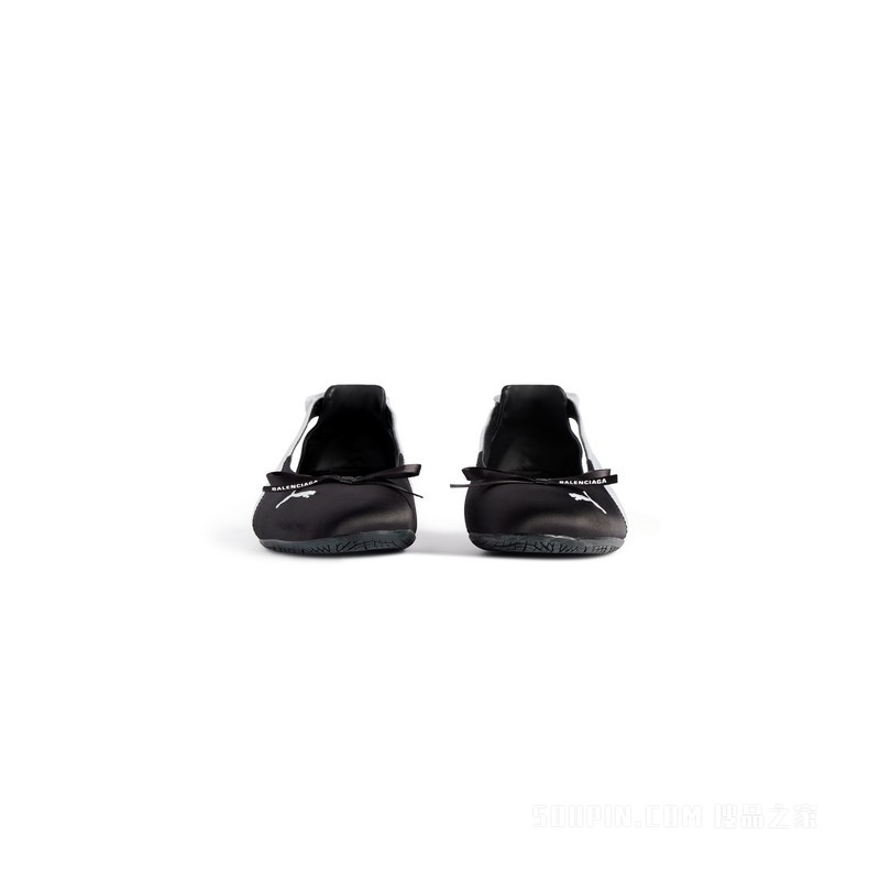 SPEEDCAT BALENCIAGA缎面女士芭蕾舞鞋