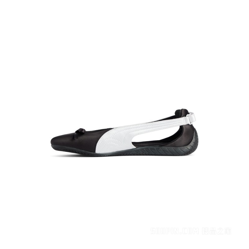 SPEEDCAT BALENCIAGA缎面女士芭蕾舞鞋