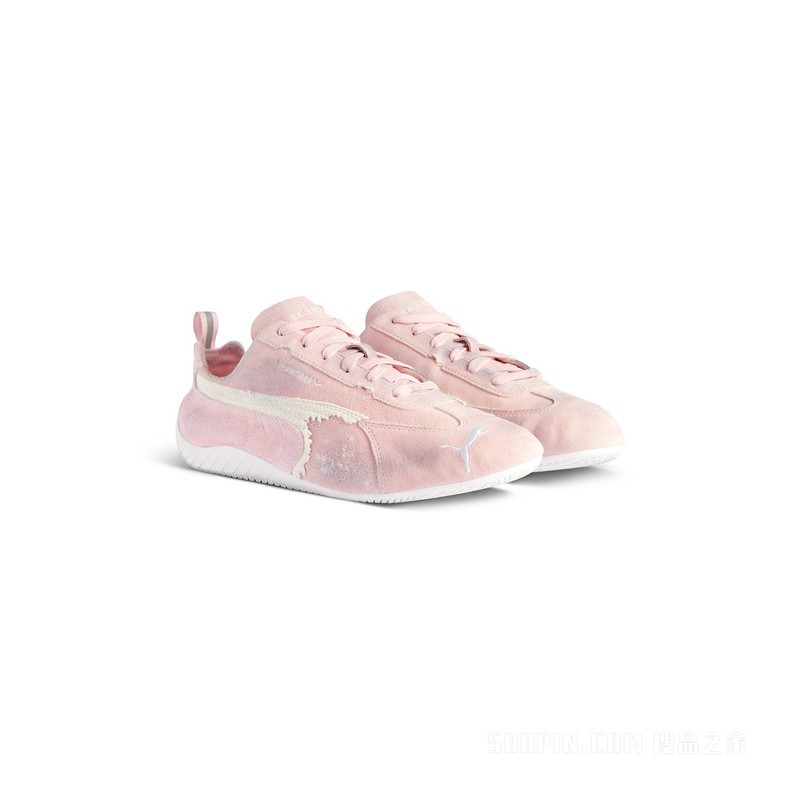 SPEEDCAT BALENCIAGA绒面革运动鞋