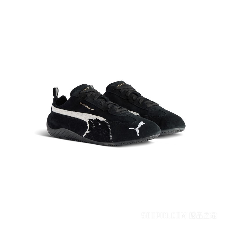 SPEEDCAT BALENCIAGA绒面革运动鞋