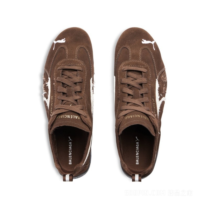 SPEEDCAT BALENCIAGA绒面革运动鞋