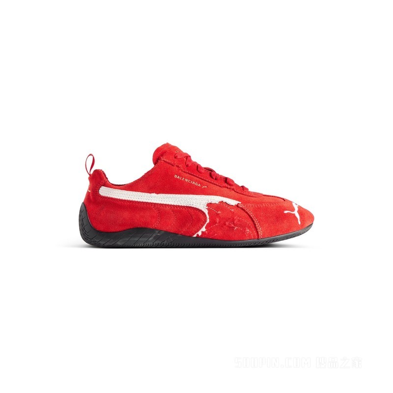 SPEEDCAT BALENCIAGA绒面革运动鞋