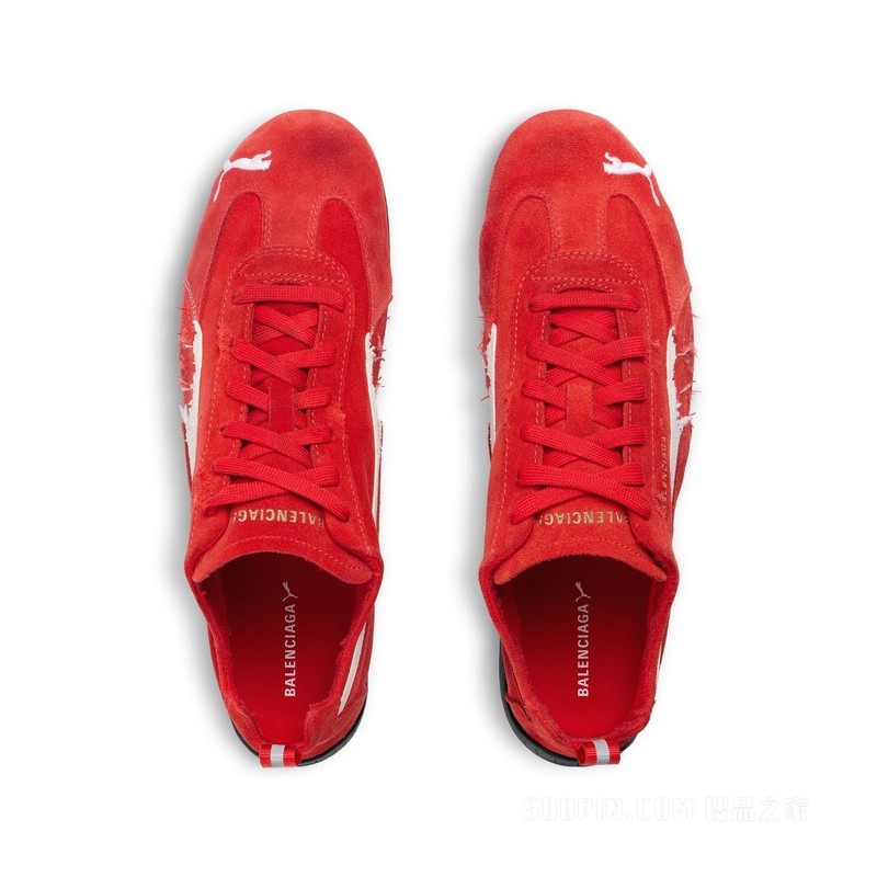 SPEEDCAT BALENCIAGA绒面革运动鞋