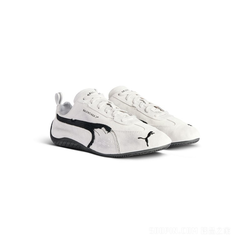SPEEDCAT BALENCIAGA绒面革运动鞋