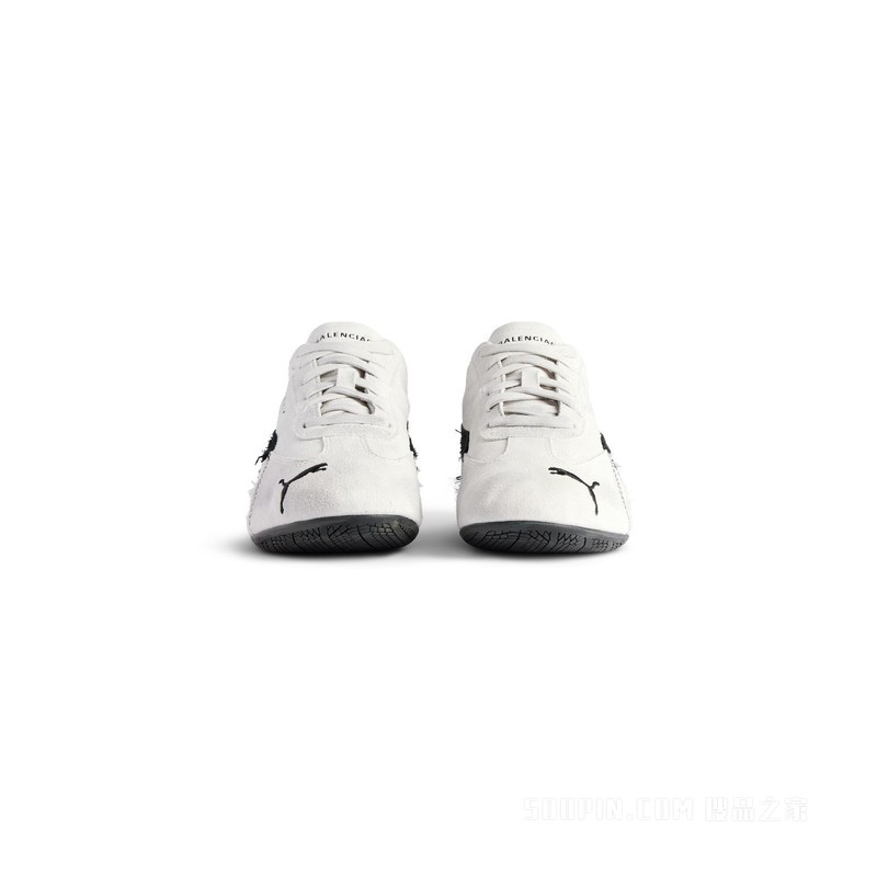 SPEEDCAT BALENCIAGA绒面革运动鞋