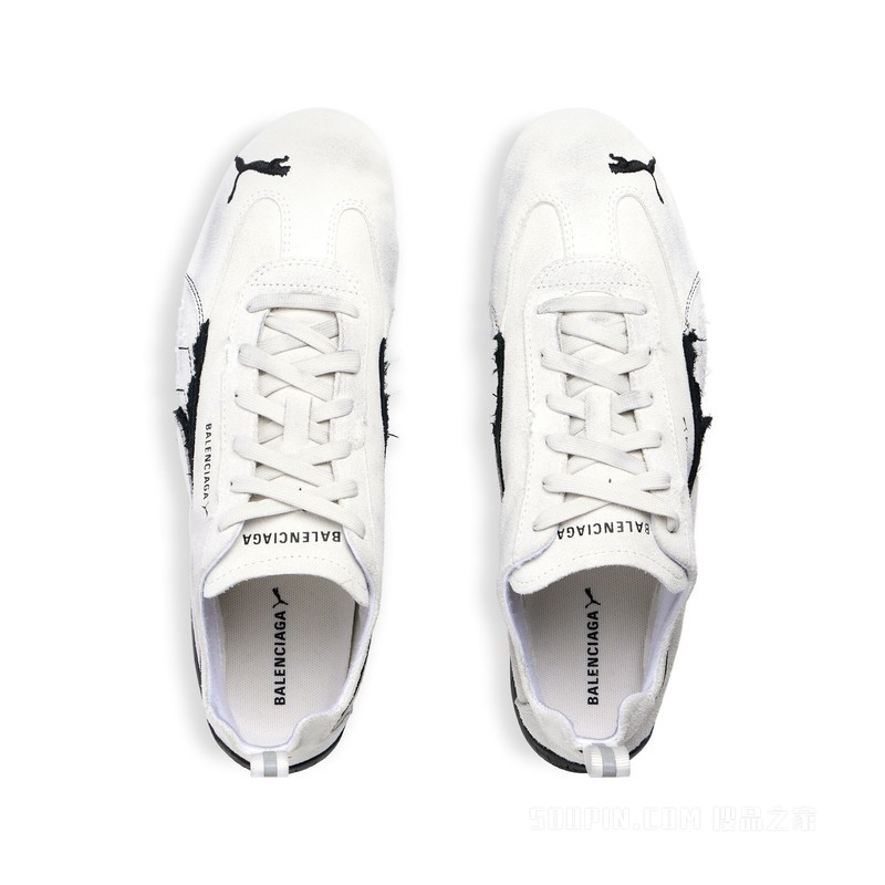 SPEEDCAT BALENCIAGA绒面革运动鞋