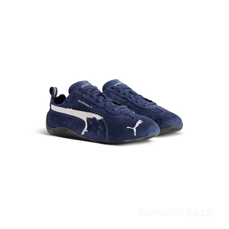 SPEEDCAT BALENCIAGA绒面革运动鞋