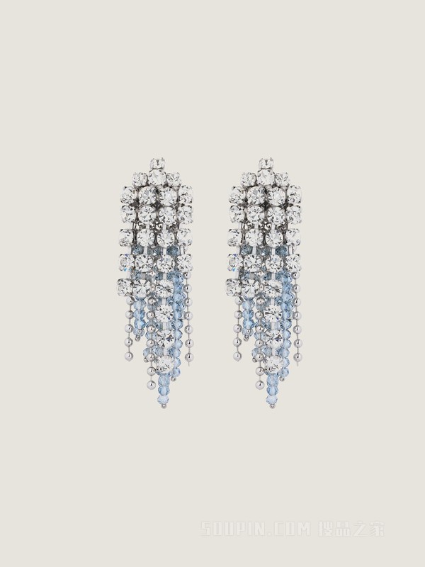 Crystal Bow耳环