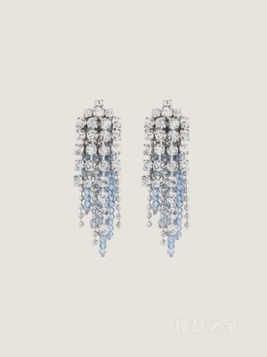 Crystal Bow耳环