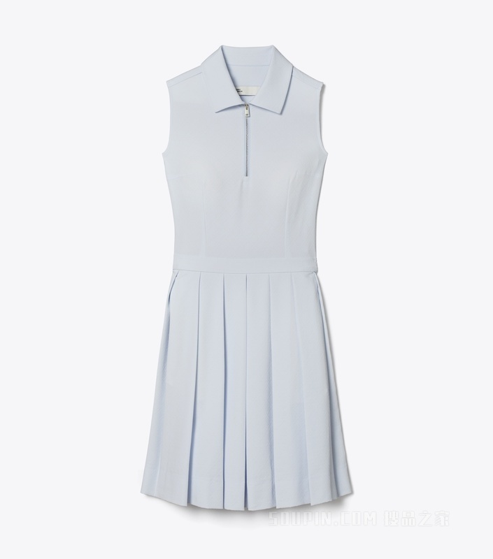 T Monogram 高尔夫裙 以浅蓝色为底色的 T Monogram 图案