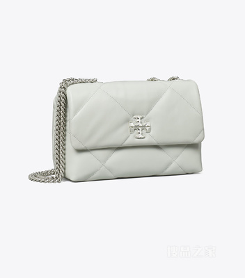 Kira 小号两用肩背包 浅钛白色