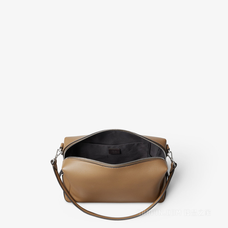 FENDI Lui中号手袋 浅棕色皮革手袋