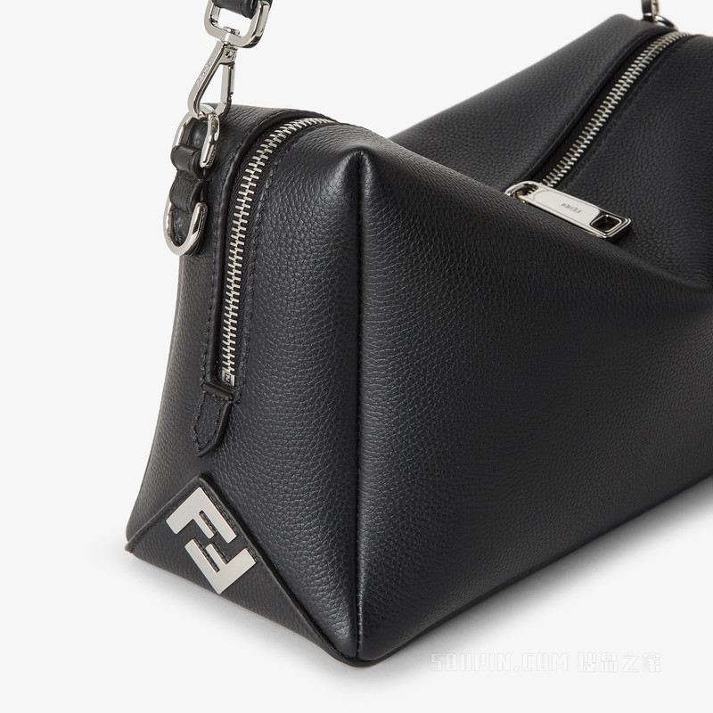 FENDI Lui中号手袋 黑色皮革手袋