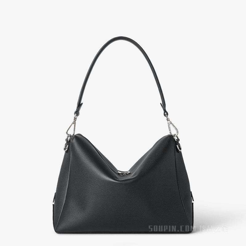 FENDI Lui大号手袋 黑色皮革手袋