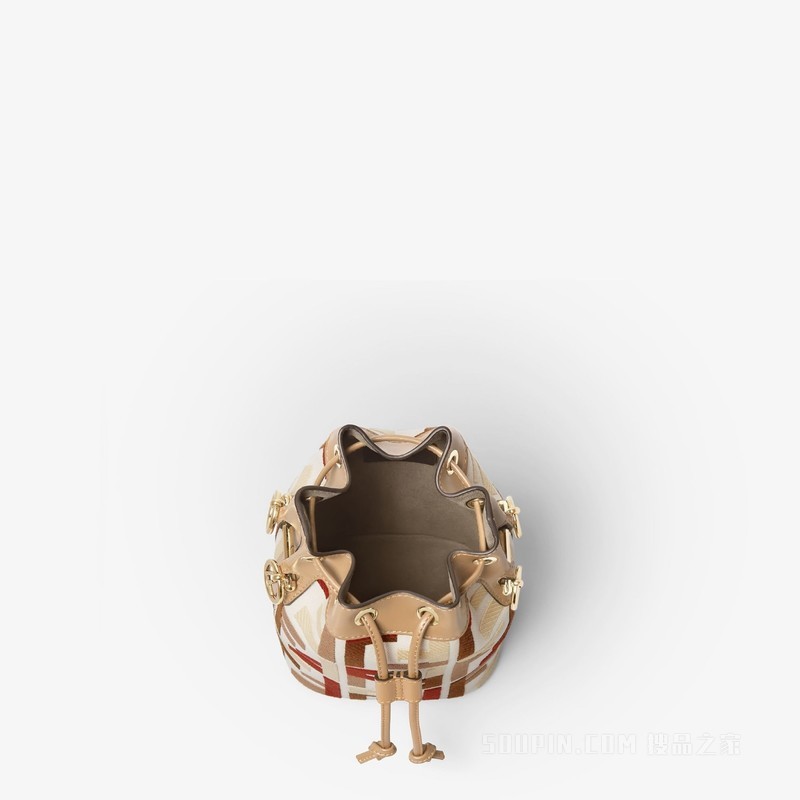 Mon Tresor 帆布迷你手袋