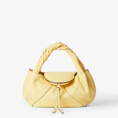 FENDI Spy小号手袋 黄色皮革手袋