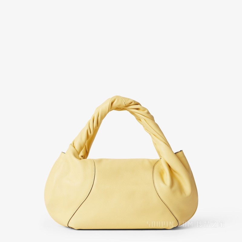 FENDI Spy小号手袋 黄色皮革手袋