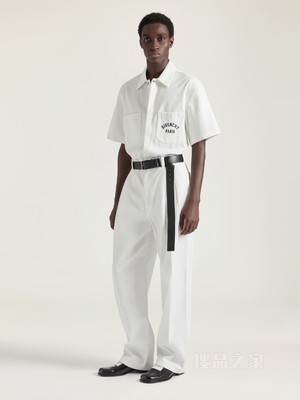 GIVENCHY Paris LOGO刺绣衬衫