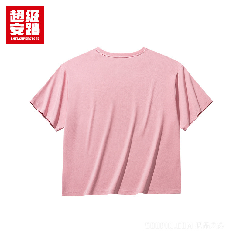 超级安踏×ZANMANGLOOPY联名女子冰肤短袖针织衫